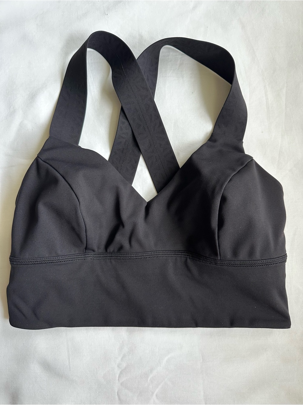 lululemon athletica Black Crisscross Light Support Sports Bra